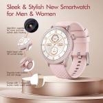 Stylish Smart Watch with AMOLED Display and Fitness Tracker