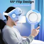 Lightweight Adjustable Head Strap for Meta Quest 3