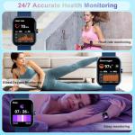 HD Smartwatch with Call, Fitness Tracker & More