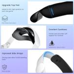 Lightweight Adjustable Head Strap for Meta Quest 3