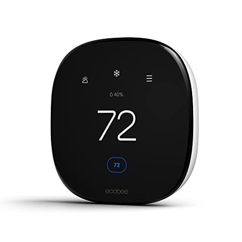ecobee Enhanced Smart Thermostat - Siri, Alexa, Google Assistant