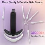 Adjustable Comfort Head Strap for Meta Quest 3