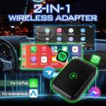 Wireless CarPlay & Android Auto Adapter for Cars