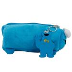 Cookie Monster Plush Gadget Case with 3D Features