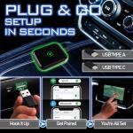 Wireless CarPlay & Android Auto Adapter for Cars