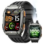 Military Smart Watch with 100 Days Battery Life