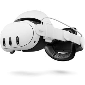 Aubika 2-in-1 VR Headstrap for Meta Oculus