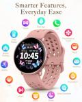 Versatile Smartwatch with Fitness Tracker and Waterproof Design