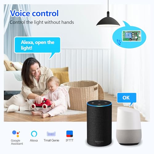 4-in-1 Smart Switch with WIFI & Bluetooth Control