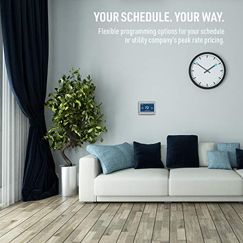 Honeywell Wi-Fi Smart Color Thermostat, Alexa Ready, Gray