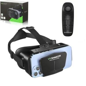 VR Headset with Controller for iPhone & Android
