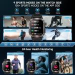 YYKY Military Smart Watch with Compass & Flashlight