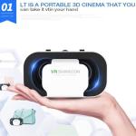 VR Headset with Remote for Smartphones – 3D Fun