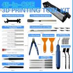 Gloxyuni 45-Piece 3D Printer Tool Kit