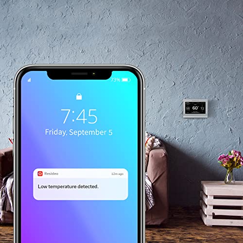 Honeywell Wi-Fi Smart Color Thermostat, Alexa Ready, Gray