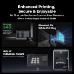 Creality K1C High-Speed 3D Printer with Auto Leveling