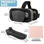 Adjustable VR Headset for Phones and Gaming