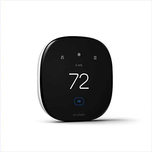 ecobee Enhanced Smart Thermostat - Siri, Alexa, Google Assistant