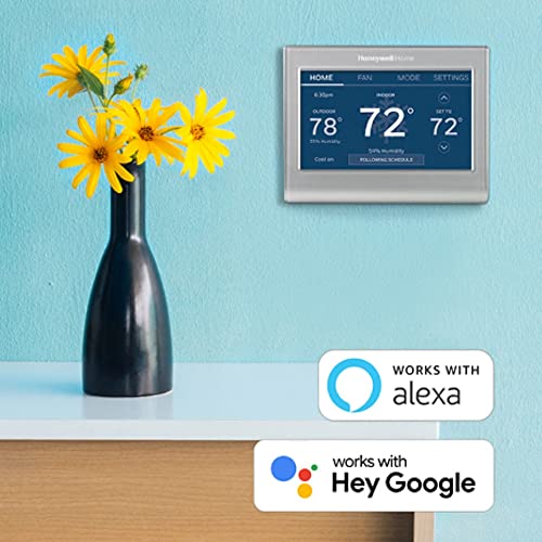 Honeywell Wi-Fi Smart Color Thermostat, Alexa Ready, Gray