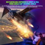 2025 Wireless VR Headset with Bluetooth Controller