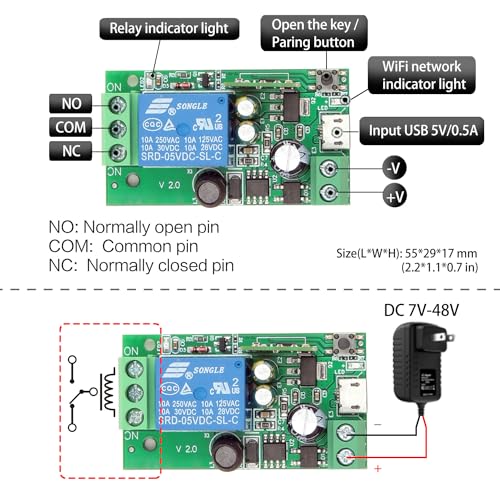 4-in-1 Smart Switch with WIFI & Bluetooth Control