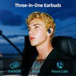 Real-Time AI Translation Earbuds with 144 Languages