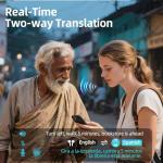 Real-Time AI Translation Earbuds with 144 Languages