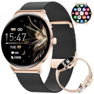 LIGE Women's Smart Watch with Calls and Fitness Tracker