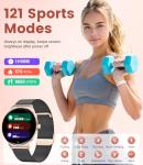 LIGE Women's Smart Watch with Calls and Fitness Tracker