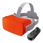 Phone VR Headset with Controller - Lava Orange