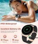 LIGE Women's Smart Watch with Calls and Fitness Tracker