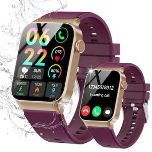 STECi Smart Watch with Bluetooth, Heart Rate Monitor