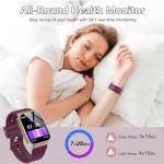 STECi Smart Watch with Bluetooth, Heart Rate Monitor
