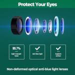 Adjustable VR Headset for Phones with Anti-Blue Lens