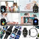 Junywell Bluetooth Smartwatch with Touchscreen for All Phones