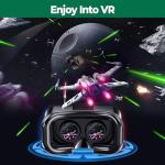 Adjustable VR Headset for Phones with Anti-Blue Lens
