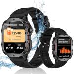 Waterproof Blood Pressure Smart Watch with 100+ Modes