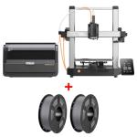 Anycubic Kobra 3 V2 Combo 3D Printer Bundle
