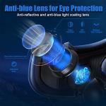 Adjustable 3D VR Headset with Controller for Phones