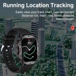 Waterproof Blood Pressure Smart Watch with 100+ Modes