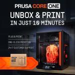 Prusa CORE One 3D Printer with PLA Spool