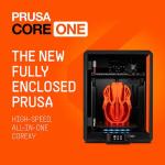 Prusa CORE One 3D Printer with PLA Spool