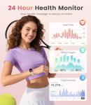 Stylish LIGE Fitness Tracker Smart Watch for Women