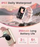 Stylish LIGE Fitness Tracker Smart Watch for Women