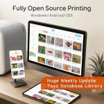 Kids 3D Printer with AI Design and Filament Set