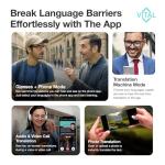 AI Translation Smart Glasses with Bluetooth Audio