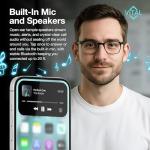 AI Translation Smart Glasses with Bluetooth Audio