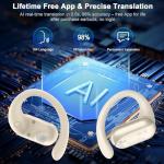 Real-Time AI Translation Earbuds – 164 Languages