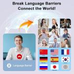 Real-Time AI Translation Earbuds – 164 Languages