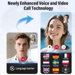 Real-Time AI Translation Earbuds - 164 Languages